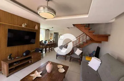 Casa com 4 dormitórios à venda, 171 m² por r$ 930.000,00 - serra grande - niterói/rj