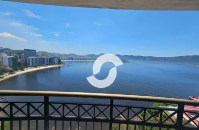 Apartamento com 4 dormitórios à venda, 190 m² por r$ 2.300.000,00 - ingá - niterói/rj