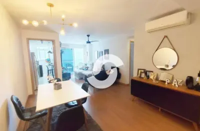 Apartamento à venda, 85 m² por r$ 830.000,00 - icaraí - niterói/rj