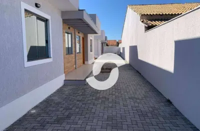 Casa com 2 dormitórios à venda, 72 m² por r$ 330.000,00 - jardim atlântico central (itaipuaçu) - maricá/rj