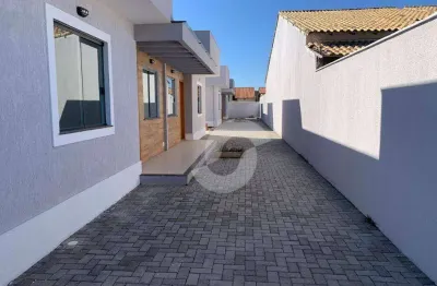 Casa com 2 dormitórios à venda, 72 m² por r$ 325.000,00 - jardim atlântico central (itaipuaçu) - maricá/rj