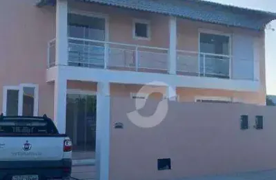 Casa com 2 dormitórios à venda, 88 m² por r$ 365.000,00 - jardim atlântico central (itaipuaçu) - maricá/rj