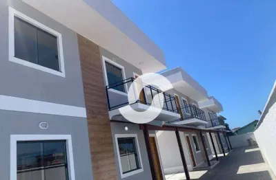 Casa com 2 dormitórios à venda, 78 m² por r$ 345.000,00 - itaipuaçu - maricá/rj