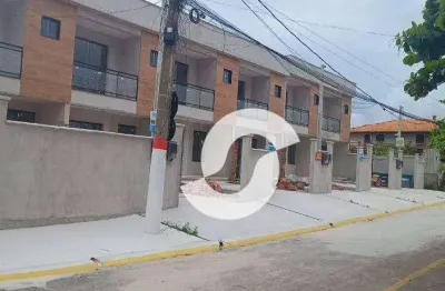 Casa com 2 suítes à venda na praia de cordeirinho, 77 m² por r$ 380.000 - cordeirinho - maricá/rj