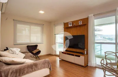 Apartamento com 2 dormitórios à venda, 86 m² por r$ 1.500.000,00 - icaraí - niterói/rj