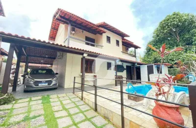 Casa com 6 dormitórios à venda, 456 m² por r$ 2.650.000,00 - itacoatiara - niterói/rj
