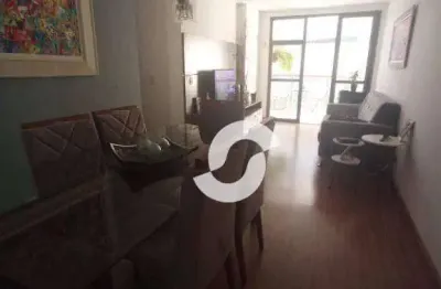 Apartamento com 3 dormitórios à venda, 98 m² por r$ 640.000,00 - santa rosa - niterói/rj