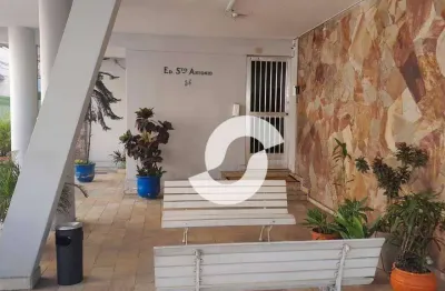 Apartamento com 2 dormitórios à venda, 92 m² por r$ 430.000 - icaraí - niterói/rj em frente ao colégio abel