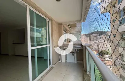 Apartamento com 2 dormitórios à venda, 70 m² por r$ 640.000,00 - santa rosa - niterói/rj