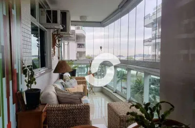 Apartamento à venda, 123 m² por r$ 1.480.000,00 - charitas - niterói/rj