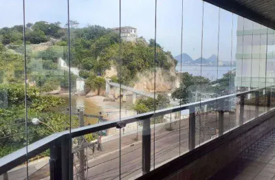 Apartamento com 4 dormitórios à venda, 420 m² por r$ 2.900.000,00 - boa viagem - niterói/rj