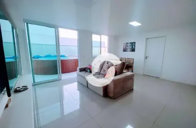 Cobertura com 3 dormitórios à venda, 215 m² por r$ 2.380.000,00 - jardim icaraí - niterói/rj