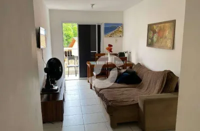 Apartamento com 2 dormitórios à venda, 66 m² por r$ 350.000,00 - maceió - niterói/rj