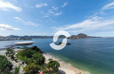 Apartamento à venda, 423 m² por r$ 4.900.000,00 - boa viagem - niterói/rj