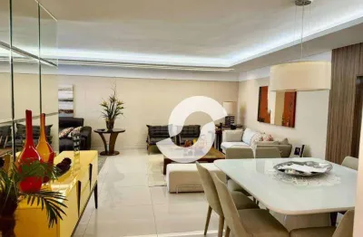 Apartamento com 4 dormitórios à venda, 187 m² por r$ 3.400.000,00 - icaraí - niterói/rj