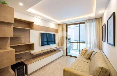 Apartamento com 2 dormitórios à venda, 86 m² por r$ 798.000,01 - santa rosa - niterói/rj