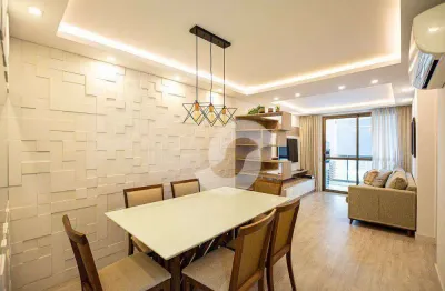 Apartamento com 2 dormitórios à venda, 86 m² por r$ 798.000,00 - santa rosa - niterói/rj