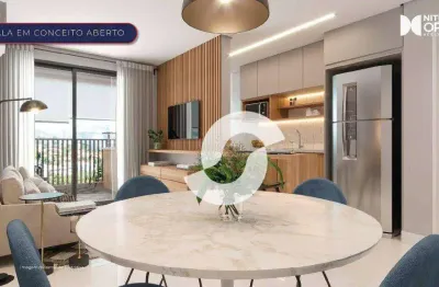 Apartamento com 2 dormitórios à venda, 50 m² por r$ 325.000,00 - fonseca - niterói/rj