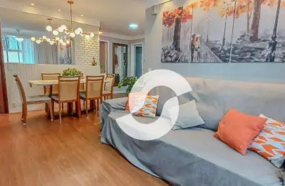 Apartamento com 3 dormitórios à venda, 90 m² por r$ 750.000,00 - ingá - niterói/rj