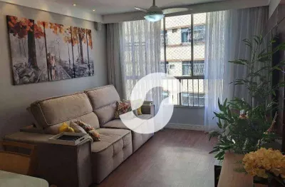 Apartamento com 3 dormitórios à venda, 90 m² por r$ 750.000,00 - ingá - niterói/rj