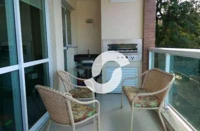 Apartamento com 2 dormitórios à venda, 68 m² por r$ 690.000,00 - itaipu - niterói/rj