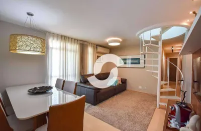 Cobertura com 3 dormitórios à venda, 200 m² por r$ 930.000,00 - icaraí - niterói/rj