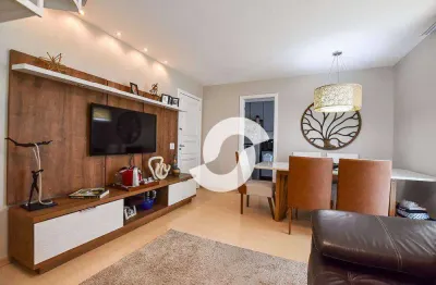 Cobertura com 3 dormitórios à venda, 200 m² por r$ 950.000,00 - icaraí - niterói/rj