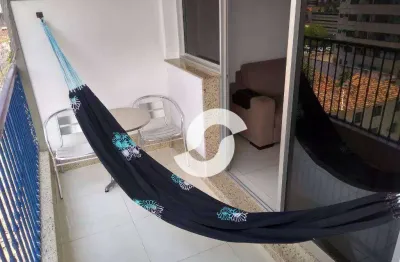 Apartamento com 2 dormitórios à venda, 90 m² por r$ 450.000,00 - icaraí - niterói/rj