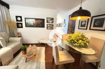 Apartamento com 2 dormitórios à venda, 53 m² por r$ 325.000,00 - santa rosa - niterói/rj