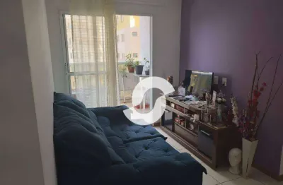 Apartamento com 3 dormitórios à venda, 77 m² por r$ 400.000,00 - largo da batalha - niterói/rj
