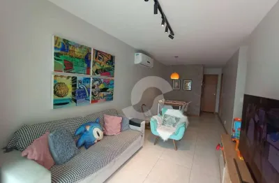 Oportunidade!! cód: ap71777 - apartamento com 3 dormitórios à venda, 92 m² por r$ 790.000 - icaraí - niterói/rj