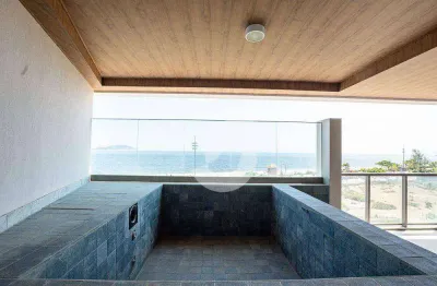Apartamento com 3 dormitórios, 2 suítes, piscina na varanda frente mar, escritório à venda, 185 m² por R$ 3.100.000 - Piratininga - Niterói/RJ