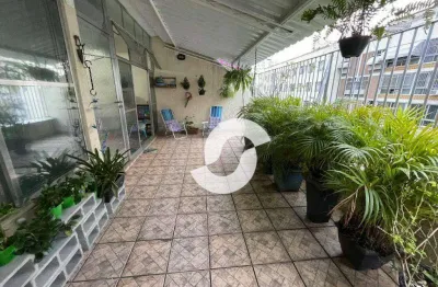 Cobertura com 3 dormitórios à venda, 130 m² - icaraí - niterói/rj