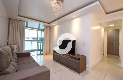Apartamento com 2 dormitórios à venda, 93 m² por r$ 900.000,00 - itacoatiara - niterói/rj