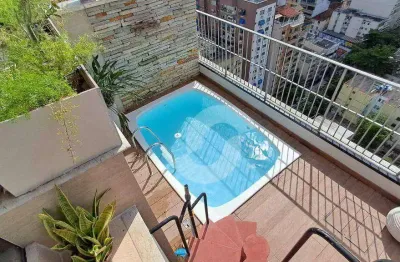Cobertura duplex com 3 dormitórios à venda, 145 m² por r$ 1.320.000 - icaraí - niterói/rj