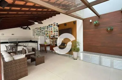 Casa com 3 dormitórios à venda, 350 m² por r$ 3.500.000,00 - são francisco - niterói/rj