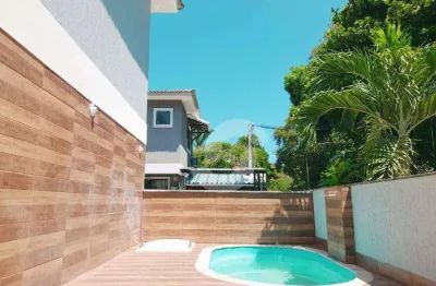 Casa com 2 dormitórios à venda, 82 m² por r$ 340.000,00 - ponta negra - maricá/rj