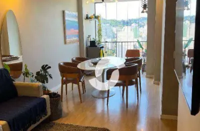 Apartamento com 2 dormitórios à venda, 67 m² por r$ 420.000,00 - icaraí - niterói/rj