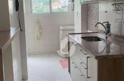 Apartamento com 2 dormitórios à venda, 69 m² por r$ 670.000,00 - santa rosa - niterói/rj