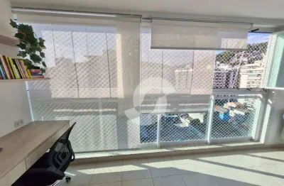 Apartamento com 3 dormitórios à venda, 101 m² por r$ 1.000.000,01 - santa rosa - niterói/rj