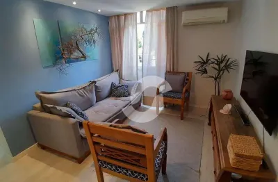 Apartamento com 1 dormitório à venda, 44 m² por r$ 174.000,00 - largo do barradas - niterói/rj