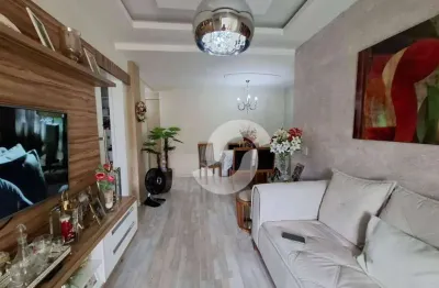 Apartamento com 2 dormitórios à venda, 69 m² por r$ 650.000,00 - santa rosa - niterói/rj