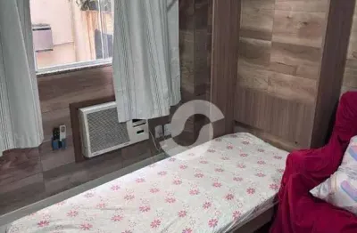 Apartamento com 1 dormitório à venda, 22 m² por r$ 125.000,00 - centro - niterói/rj