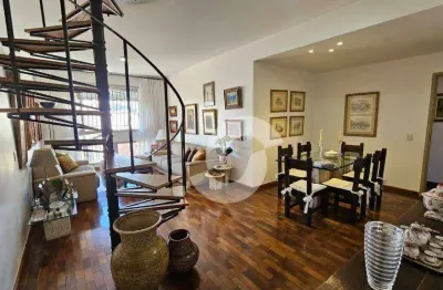 Cobertura com 3 dormitórios à venda, 153 m² por r$ 1.790.000,00 - icaraí - niterói/rj