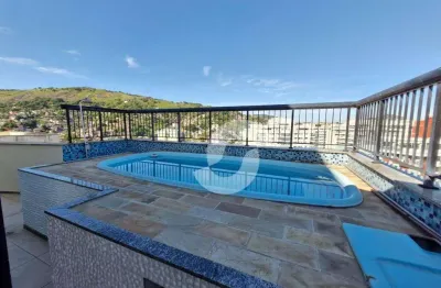 Exclusiva cobertura linear com vista panorâmica – um refúgio no céu de niterói! ??