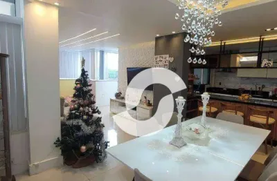 Cobertura com 4 dormitórios à venda, 195 m² por r$ 1.300.000,00 - badu - niterói/rj