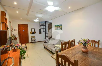 Cobertura com 3 dormitórios à venda, 140 m² por R$ 1.150.000,00 - Itaipu - Niterói/RJ