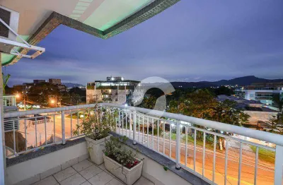 Cobertura com 3 dormitórios à venda, 140 m² por r$ 1.150.000,00 - itaipu - niterói/rj