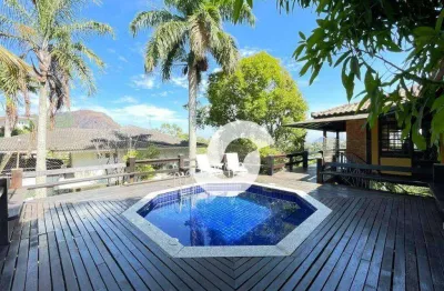 Casa com 3 dormitórios à venda, 209 m² - pendotiba - niterói/rj