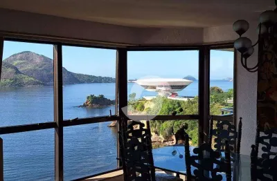 Apartamento com 4 dormitórios à venda, 480 m² por r$ 3.500.000,00 - ingá - niterói/rj